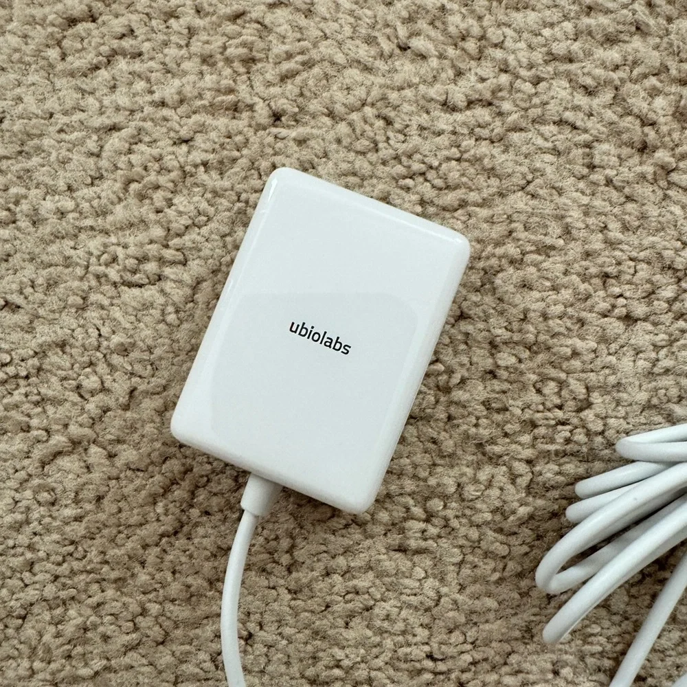 White Wearable Charger